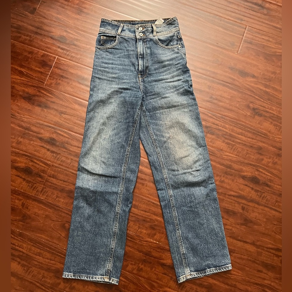 Zara straight leg jeans